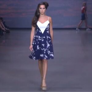 Annie50 Print Sleeveless Dress